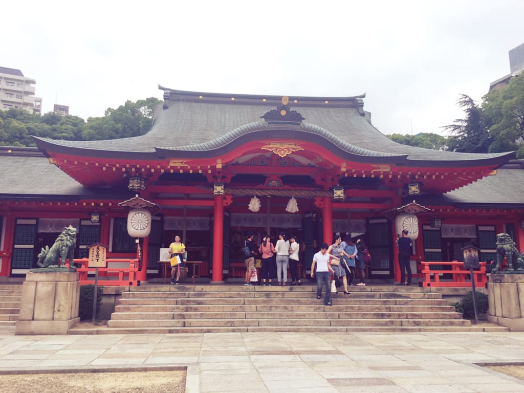 (日本-神戶)「水占靈籤」千年戀愛結緣神社-生田神社
