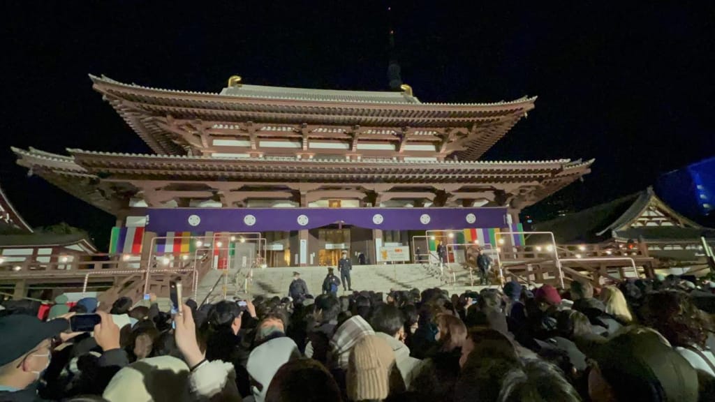 (日本-東京)『增上寺』東京跨年與初詣活動必推活動除夕夜倒