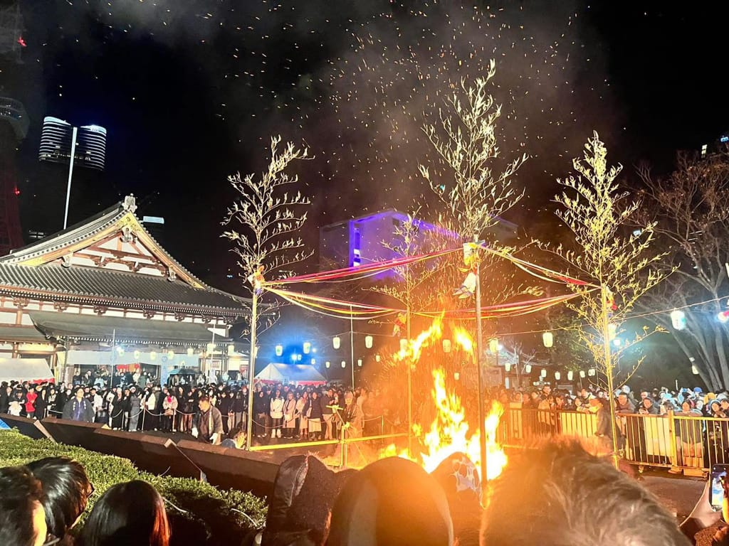 (日本-東京)『增上寺』東京跨年與初詣活動必推活動除夕夜倒